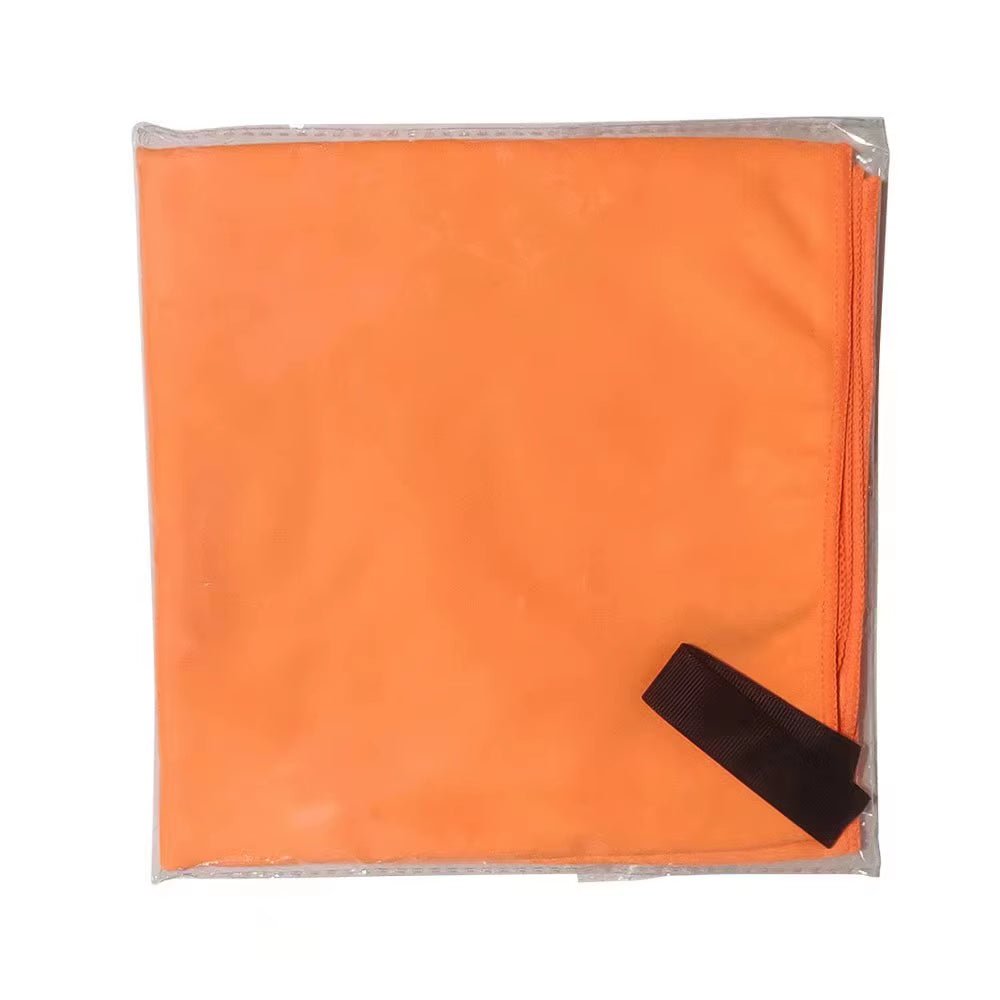 Microfiber Towel Quick Dry Towel Travel Towel Sports Towel Beach Towel Sandproof Soft Light Towel for Swim, Yoga, Gym - from JK - sports | Orange Opp 80X160Cm