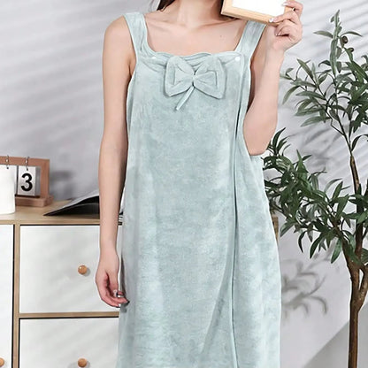 1Pc Womens Bath Towels Girls Wearable Fast Drying Bathing Beach Spa Bathrobes Wash Clothing, Shower Bath and Gym Towel - from JK - sports | As Picture Shows