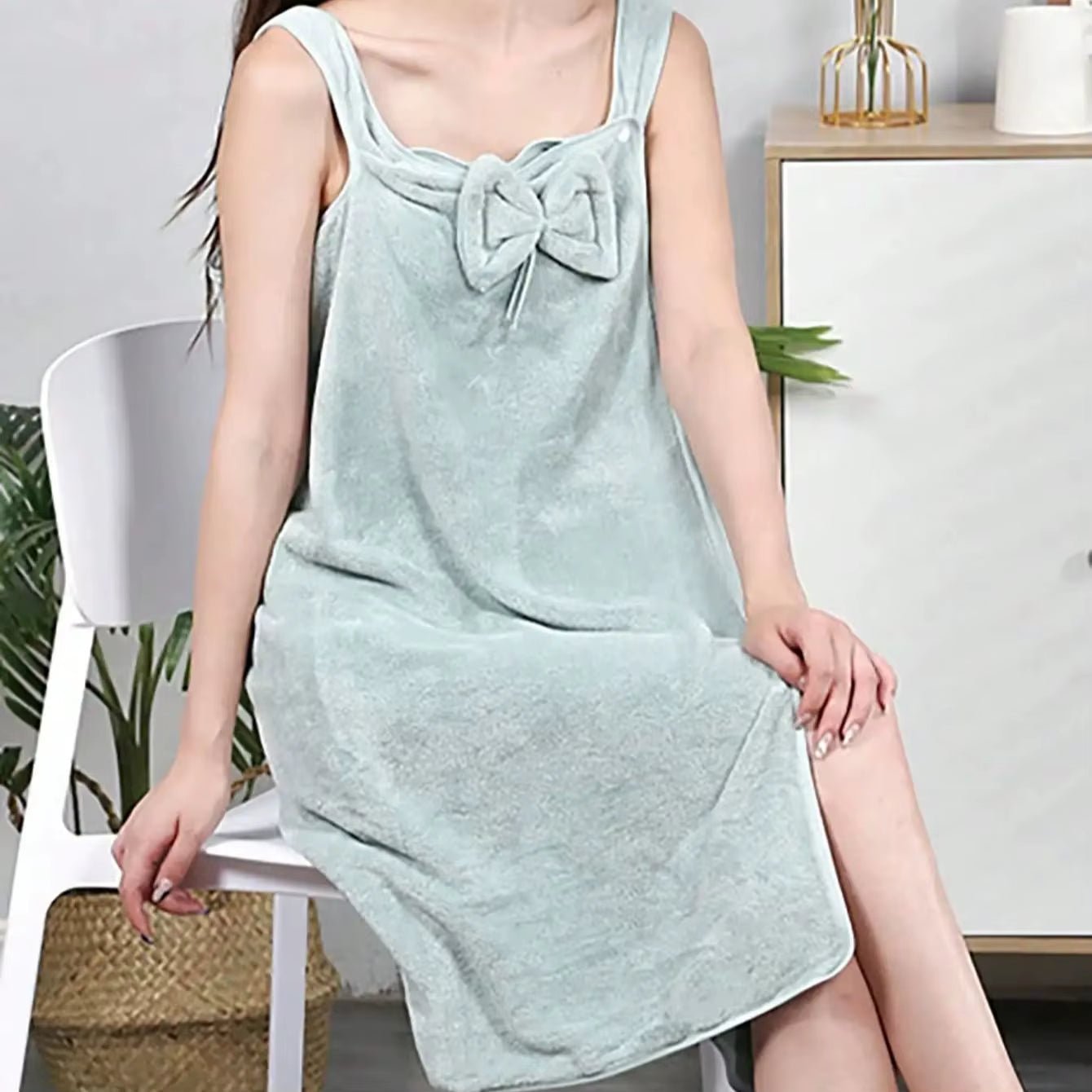 1Pc Womens Bath Towels Girls Wearable Fast Drying Bathing Beach Spa Bathrobes Wash Clothing, Shower Bath and Gym Towel - from JK - sports | As Picture Shows