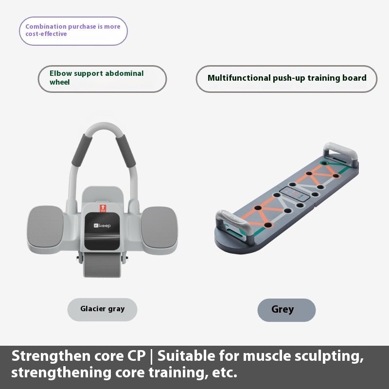 Abdominal Wheel Elbow Support Type Home Fitness Equipment Exercise - 0 from JK - sports | Downlying Support Combination