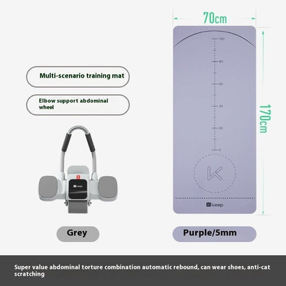 Abdominal Wheel Elbow Support Type Home Fitness Equipment Exercise - 0 from JK - sports | Shaping Suit Purple