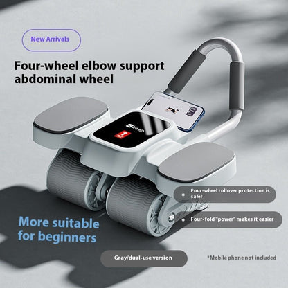 Abdominal Wheel Elbow Support Type Home Fitness Equipment Exercise - 0 from JK - sports | Upgrade Abdominal Wheel