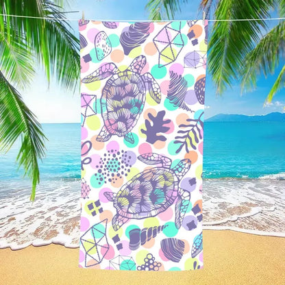 Beach Towel Mat Quick Drying Microfiber Towels Sports Bathroom Swimming Luxury for the Travel Baggy Gym Sea Sand Free Cooling - from JK - sports | M33 70X140Cm