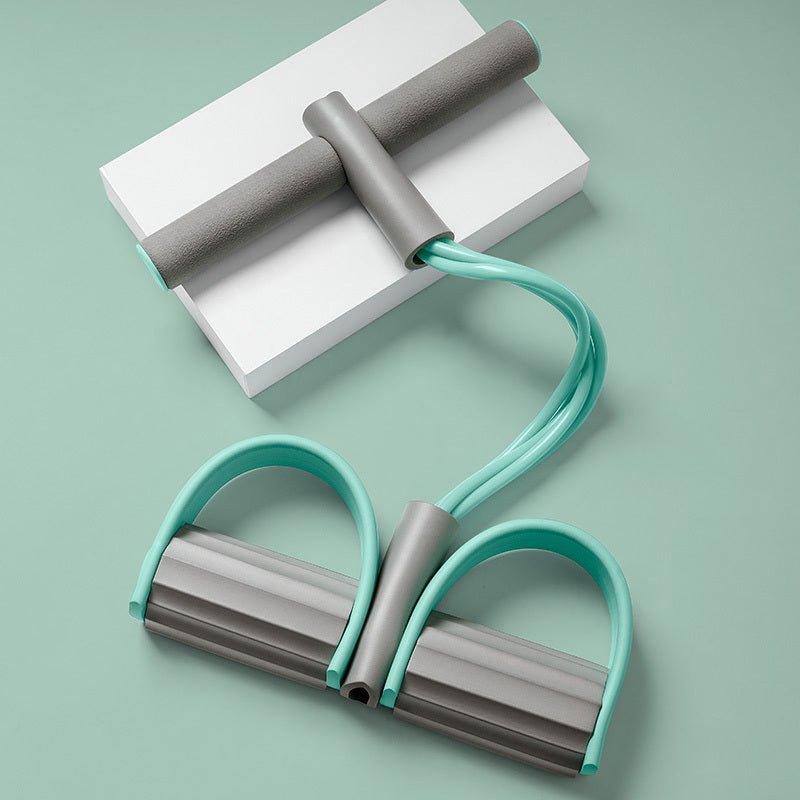 Crunches Auxiliary Rope Female Yoga Exercise Home Fitness Equipment - 0 from JK - sports | Emerald Green