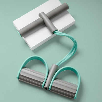 Crunches Auxiliary Rope Female Yoga Exercise Home Fitness Equipment - 0 from JK - sports | Emerald Green