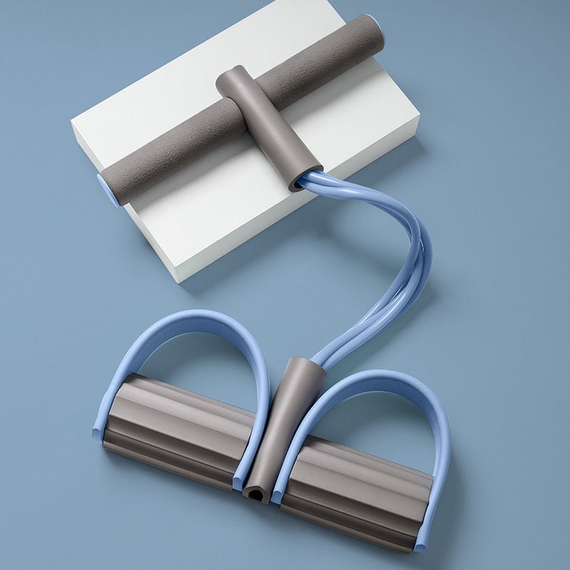 Crunches Auxiliary Rope Female Yoga Exercise Home Fitness Equipment - 0 from JK - sports | Sea blue