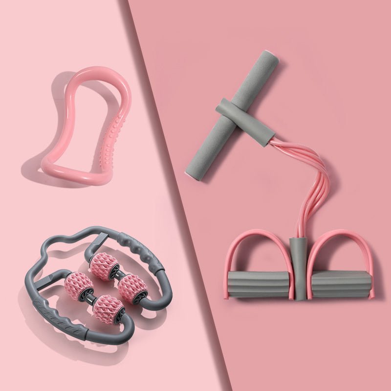 Crunches Auxiliary Rope Female Yoga Exercise Home Fitness Equipment - 0 from JK - sports | Set A