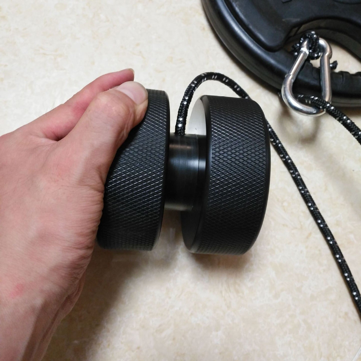 Finger Strength Enhancement Exercise Weight - bearing Wrist Breaking Equipment - 0 from JK - sports | Black