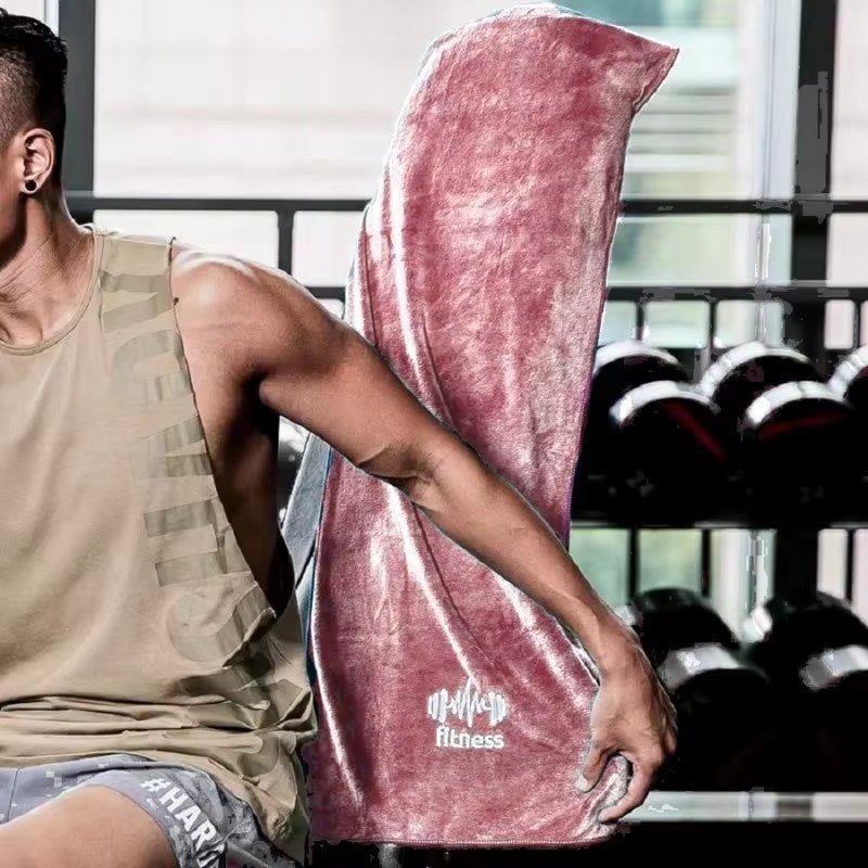 Gym Towel Microfiber Sports Towel for Men and Women, Super Soft and Quick - Drying Towel for Tennis Yoga Cycling Swimming - from JK - sports | Blue 40X95Cm