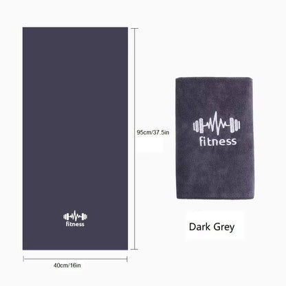 Gym Towel Microfiber Sports Towel for Men and Women, Super Soft and Quick - Drying Towel for Tennis Yoga Cycling Swimming - from JK - sports | Grey 40X95Cm