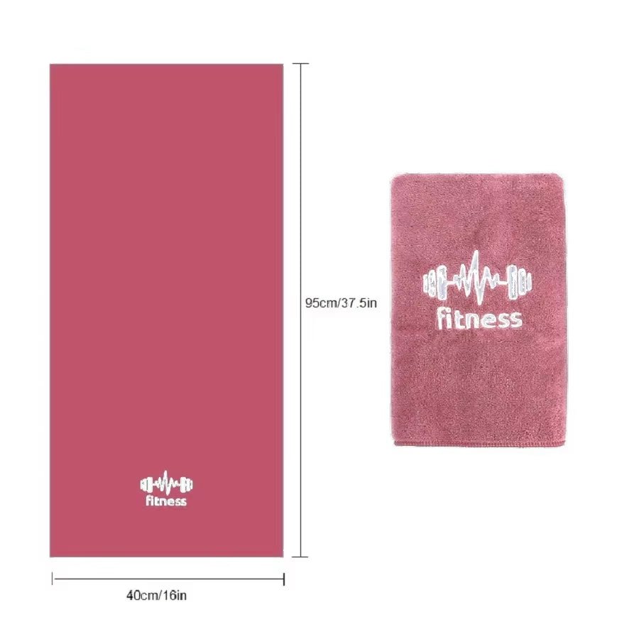 Gym Towel Microfiber Sports Towel for Men and Women, Super Soft and Quick - Drying Towel for Tennis Yoga Cycling Swimming - from JK - sports | Pink 40X95Cm