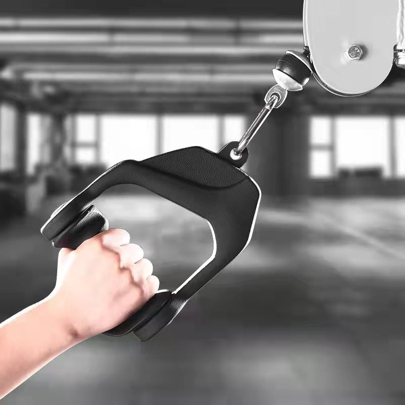 High Pull Down Back Gym Equipment Handle - 0 from JK - sports | Black Bicep pull grip