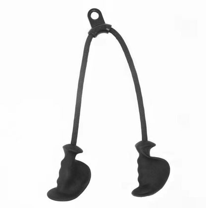 High Pull Down Back Gym Equipment Handle - 0 from JK - sports | Black Bicep pull grip