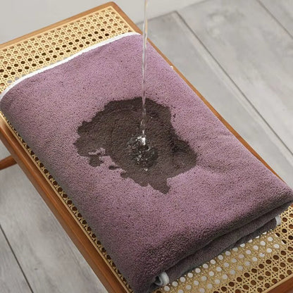 Home Bath Towels for the Body Microfiber Towel for Gym Sports Shower Robe for Spa Beath - from JK - sports | 70X140Cm Brown Purple