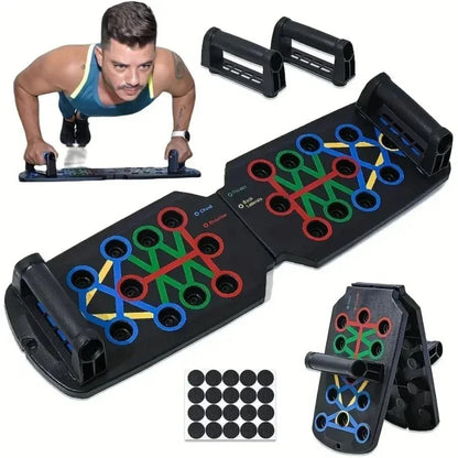 JK's Push - Up Board Gym Equipment for Home Fitness - Abdominal and Chest Workout Stand - from JK - sports | Reinforced Suit
