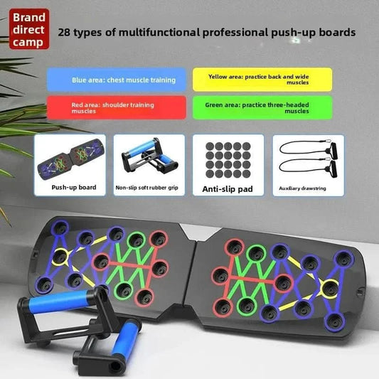 JK's Push - Up Board Gym Equipment for Home Fitness - Abdominal and Chest Workout Stand - from JK - sports | Reinforced Suit