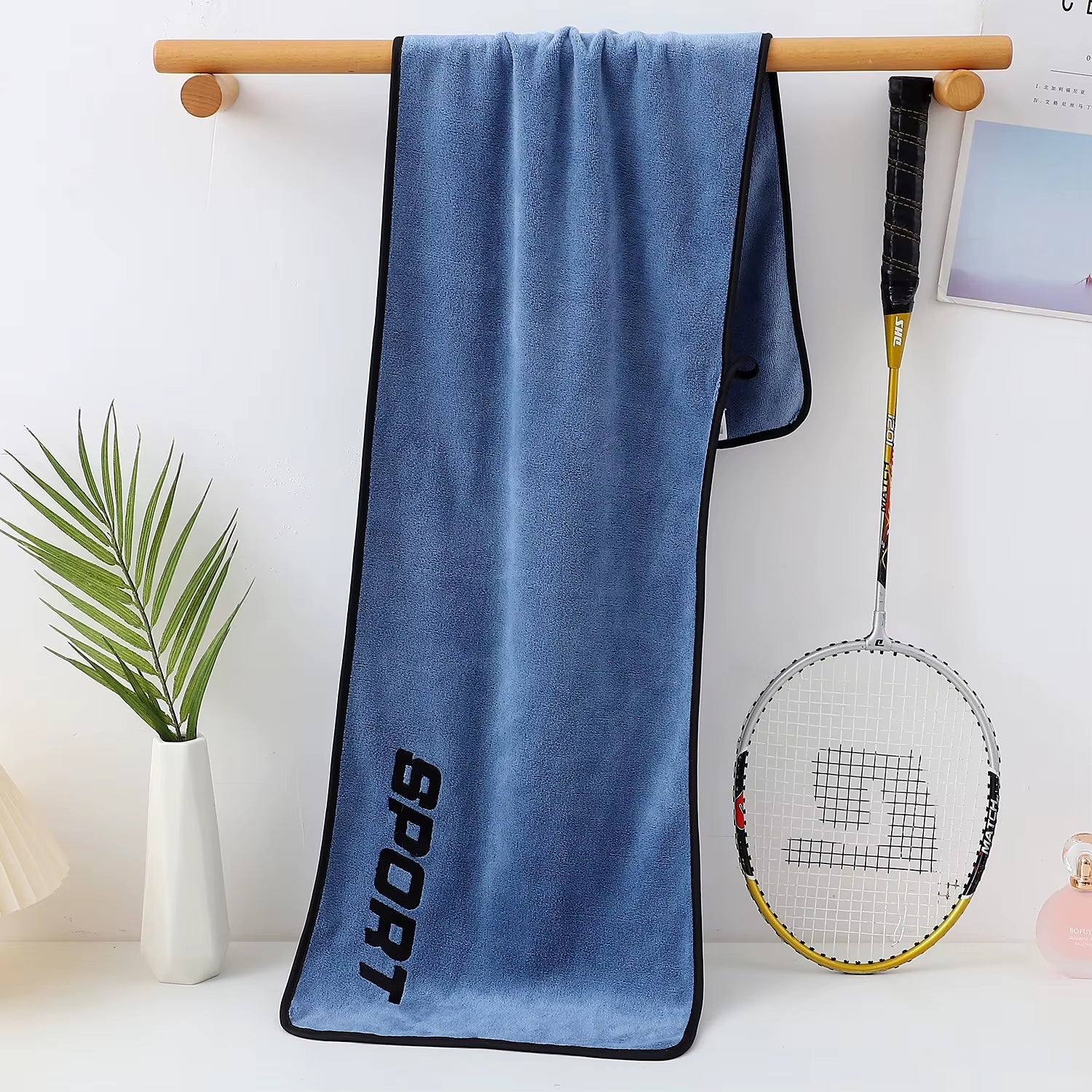 JK's Sports Towel Ultra - Fine Fiber Gym Workout Sweat Absorption Towel Yoga Quick Drying Exercise Beach Quick Dry Towel - from JK - sports | Blue
