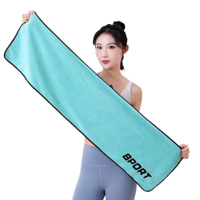 JK's Sports Towel Ultra - Fine Fiber Gym Workout Sweat Absorption Towel Yoga Quick Drying Exercise Beach Quick Dry Towel - from JK - sports | Green