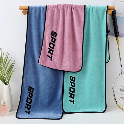 JK's Sports Towel Ultra - Fine Fiber Gym Workout Sweat Absorption Towel Yoga Quick Drying Exercise Beach Quick Dry Towel - from JK - sports | Green