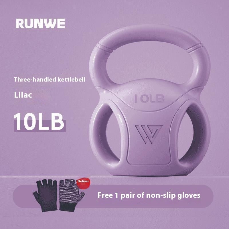 Kettlebell Universal Exercise Shaping Fitness Equipment Home Use - 0 from JK-sports | 10 Pounds Lilac Purple