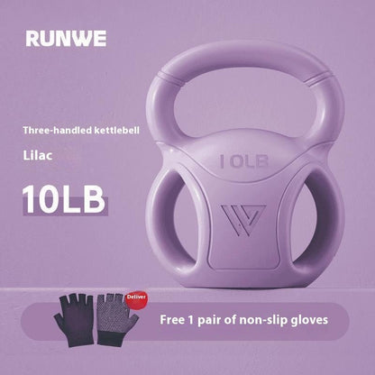 Kettlebell Universal Exercise Shaping Fitness Equipment Home Use - 0 from JK-sports | 10 Pounds Lilac Purple