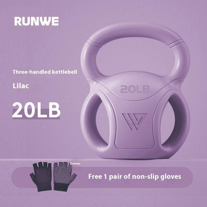 Kettlebell Universal Exercise Shaping Fitness Equipment Home Use - 0 from JK-sports | 20 Pounds Lilac Purple