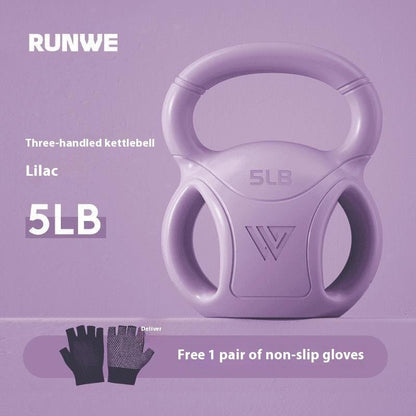 Kettlebell Universal Exercise Shaping Fitness Equipment Home Use - 0 from JK-sports | 5 Pounds Lilac Purple