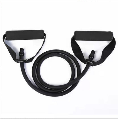 Latex Resistance Bands Workout Exercise Yoga Crossfit Fitness Tubes Pull Rope Fitness Exercise Equipment Tool - 0 from JK - sports | Black