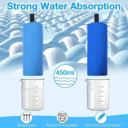 Microfiber Towel Quick Dry Towel Travel Towel Sports Towel Beach Towel Sandproof Soft Light Towel for Swim, Yoga, Gym - from JK - sports | Dark Blue Opp 40X80Cm