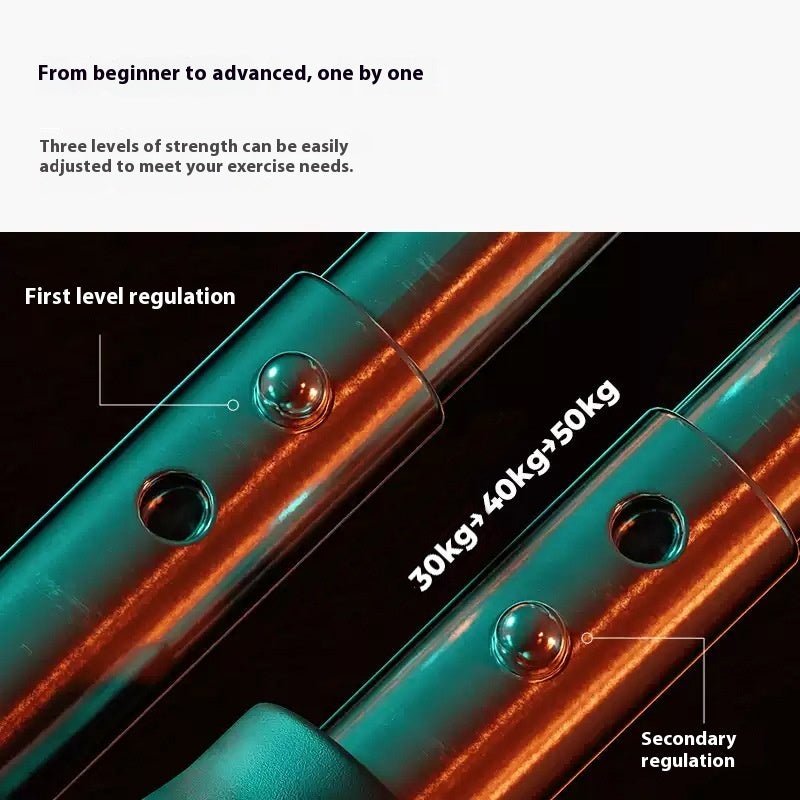 Multi - functional U - shaped Arm Strengthener Chest Trainer Adjustable Forearm Strength Exerciser Home Gym Equipment Bodybuilding - 0 from JK - sports | Blue And Black