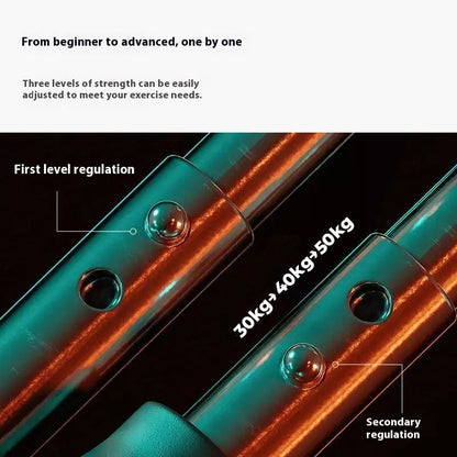 Multi - functional U - shaped Arm Strengthener Chest Trainer Adjustable Forearm Strength Exerciser Home Gym Equipment Bodybuilding - 0 from JK - sports | Blue And Black