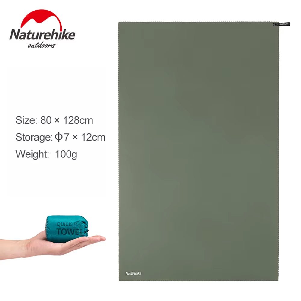 Naturehike Quick Drying Absorbent Bath Towel,Backpacking Hiking,Swimming,Camping Bath Towel,Breathable Beach Travel Gym Towel - from JK - sports | Bath Towel 80X128Cm (173)