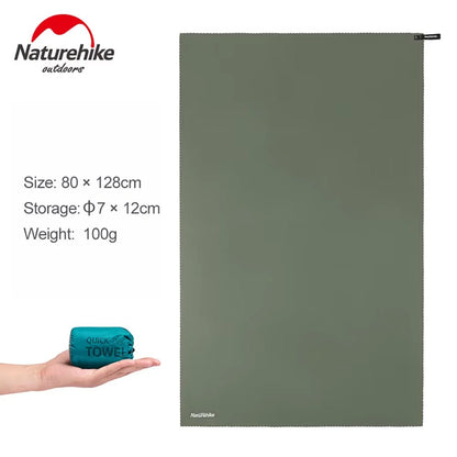 Naturehike Quick Drying Absorbent Bath Towel,Backpacking Hiking,Swimming,Camping Bath Towel,Breathable Beach Travel Gym Towel - from JK - sports | Bath Towel 80X128Cm (173)