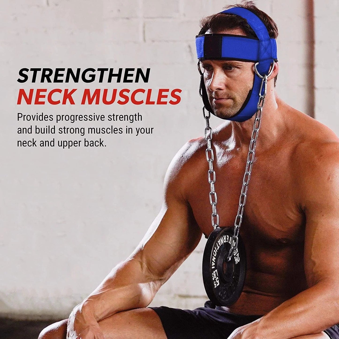 Neck Strength Exercise Equipment Weight - bearing Neck Cap - 0 from JK - sports | Dark Blue