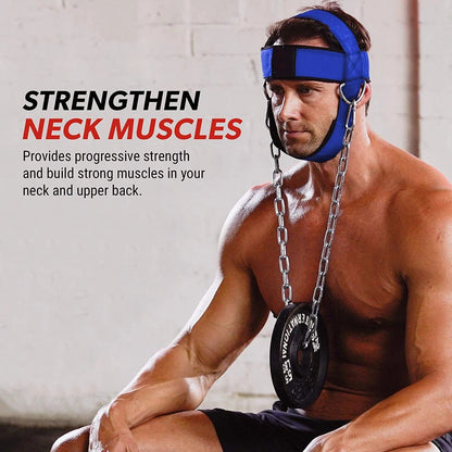 Neck Strength Exercise Equipment Weight - bearing Neck Cap - 0 from JK - sports | Dark Blue