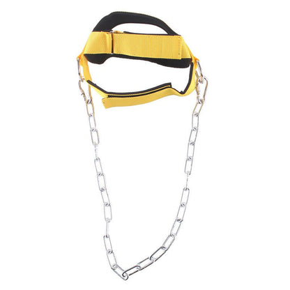 Neck Strength Exercise Equipment Weight - bearing Neck Cap - 0 from JK - sports | Yellow