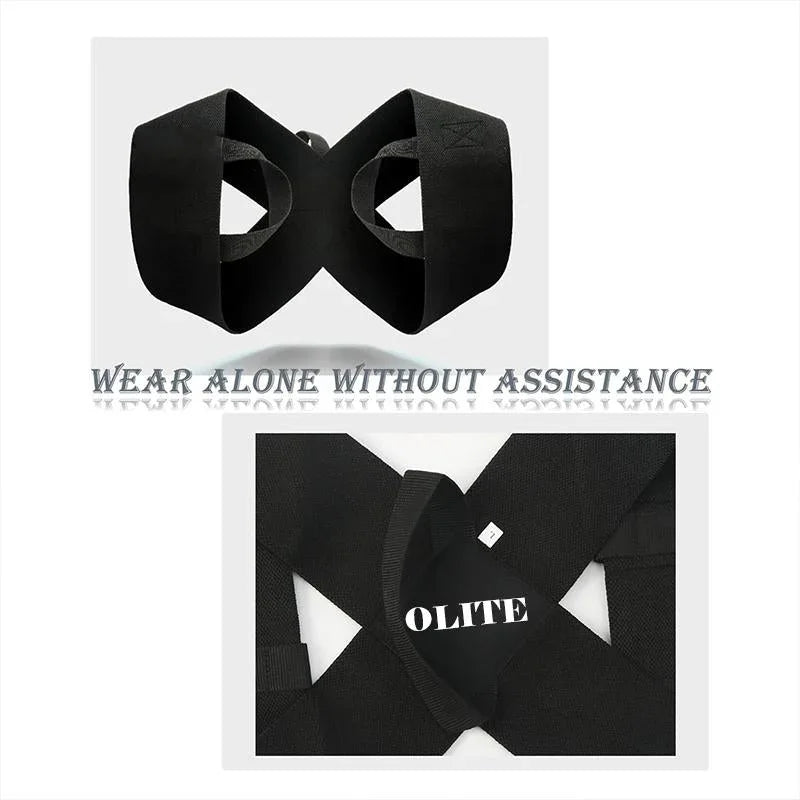 OLITE Fitness Heavy Shoulder Straps, Bench Presses, Shoulder Training Straps, Press Lifts, Chest Straight, Straight Back Assist Straps, Open Shoulder Assist Straps Heavy Shoulder - from JK - sports | S（45Kg - 55Kg）