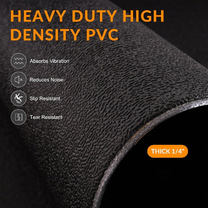 Only Supports Self Pickup High Density Home Gym Treadmill Exercise Bike Equipment Mats, 1 - 4 Inch Thick, Multiple Sizes - 5 from JK - sports | 24x48