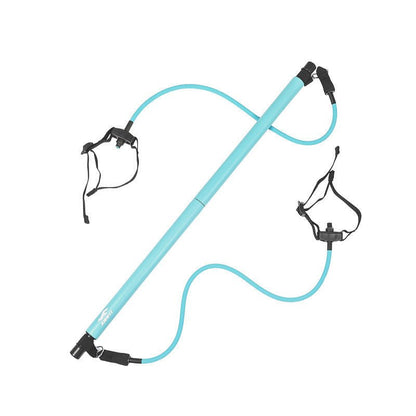 Pilates Fitness Bar Equipment Elastic Exercise Training - 0 from JK - sports | Blue
