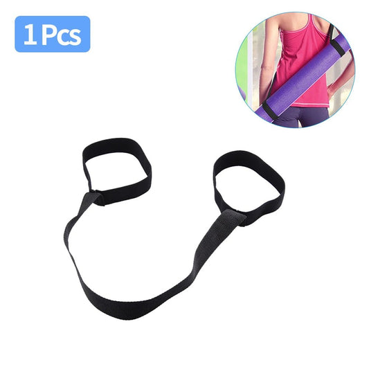 Portable Yoga Mat Strap Belts Adjustable Storage Ties Sports Sling Shoulder Carry Strap Belt Exercise Stretch Fitness Equiment - from JK - sports | 1 Pcs