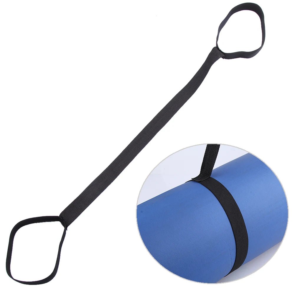 Portable Yoga Mat Strap Belts Adjustable Storage Ties Sports Sling Shoulder Carry Strap Belt Exercise Stretch Fitness Equiment - from JK - sports | 1 Pcs