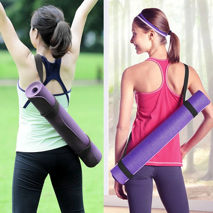 Portable Yoga Mat Strap Belts Adjustable Storage Ties Sports Sling Shoulder Carry Strap Belt Exercise Stretch Fitness Equiment - from JK - sports | 1 Pcs