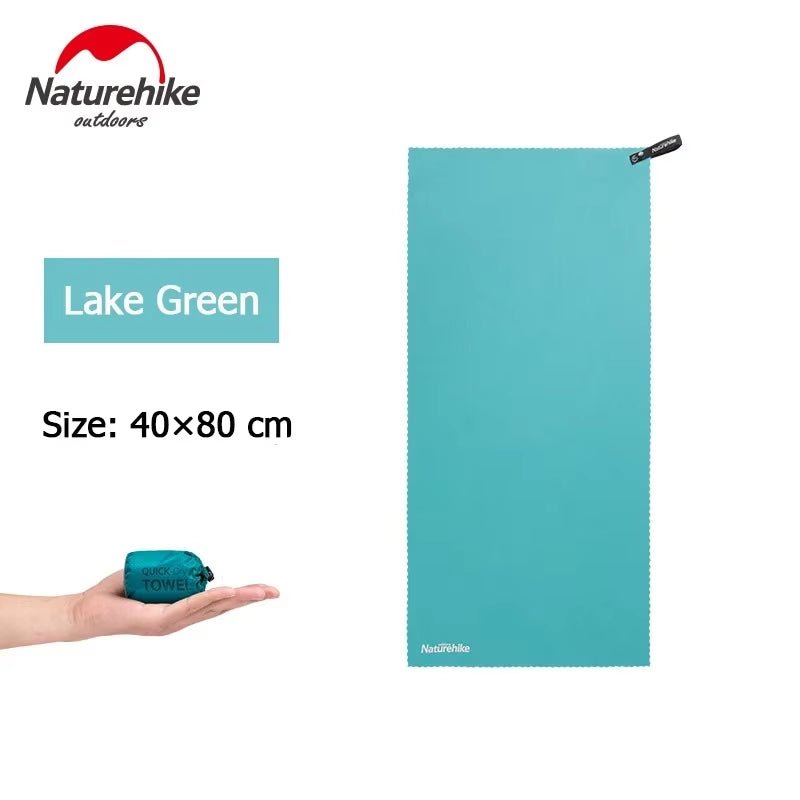 Quick Dry Moisture Transfer Breathable Bath Towel Travel Beach Towel Sports Gym Towel Absorbent Towel - from JK - sports | Lake Green 40X80