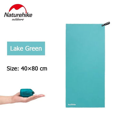 Quick Dry Moisture Transfer Breathable Bath Towel Travel Beach Towel Sports Gym Towel Absorbent Towel - from JK - sports | Lake Green 40X80