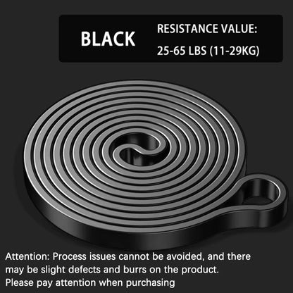 Resistance Band Set Pull up Assistance Bands Stretch Band Resistance Heavy Workout Exercise for Physical Therapy Home Workouts - from JK - sports | Black 65Bl