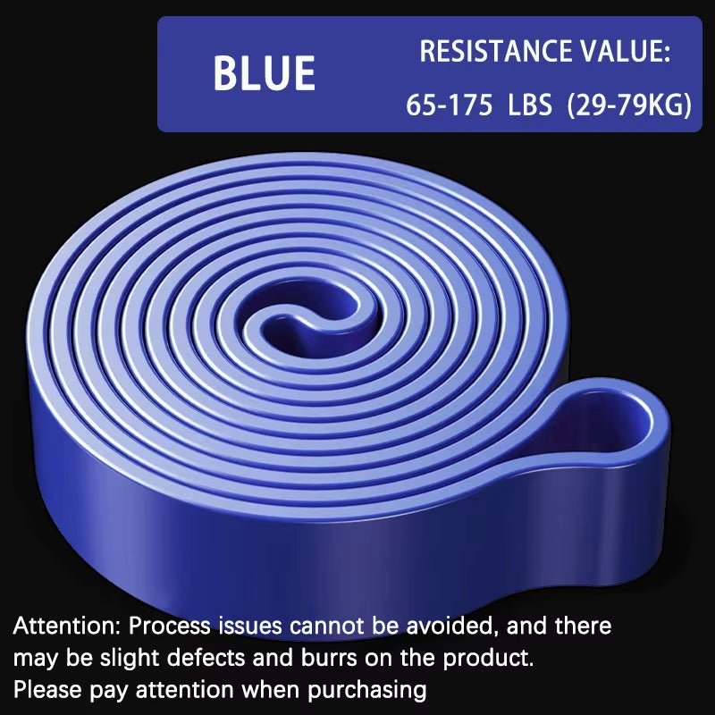 Resistance Band Set Pull up Assistance Bands Stretch Band Resistance Heavy Workout Exercise for Physical Therapy Home Workouts - from JK - sports | Blue 175Bl