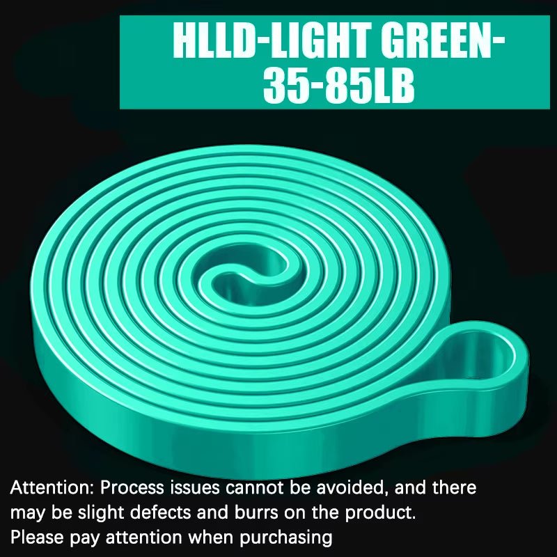 Resistance Band Set Pull up Assistance Bands Stretch Band Resistance Heavy Workout Exercise for Physical Therapy Home Workouts - from JK - sports | Light Green 85Bl