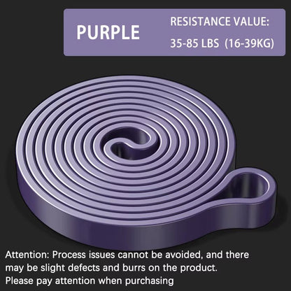 Resistance Band Set Pull up Assistance Bands Stretch Band Resistance Heavy Workout Exercise for Physical Therapy Home Workouts - from JK - sports | Purple 85Bl