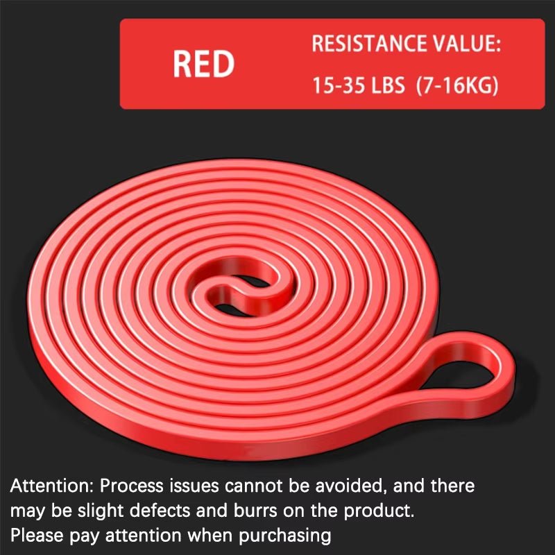 Resistance Band Set Pull up Assistance Bands Stretch Band Resistance Heavy Workout Exercise for Physical Therapy Home Workouts - from JK - sports | Red 35Bl