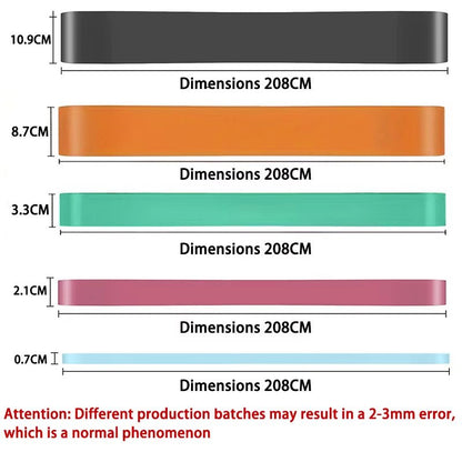 Resistance Band Set Pull up Assistance Bands Stretch Band Resistance Heavy Workout Exercise for Physical Therapy Home Workouts - from JK - sports | Yellow 15Bl